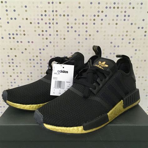 men versace x adidas nmd r1 black